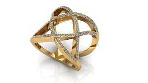 Diamond pave ring 3
