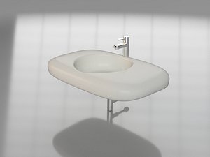 basin washbasin wash 3D model