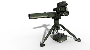 BGM-71  TOW 3D model