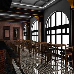 bar 3D model