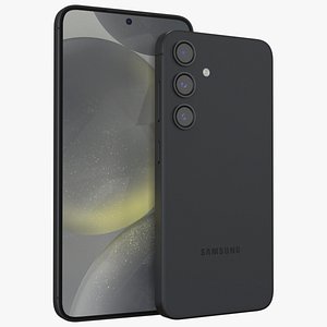 3D Samsung Galaxy S24 and S24 Plus Onyx Black