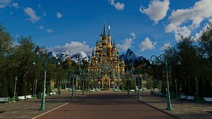 Disney Castle only objects pack