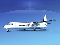 Fokker F-60 Unmarked 1