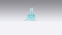 ruffled skirt layering model modern look