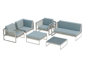 3D model CONJUNTO DE SOFA VALENCIA - MESTRE ARTESAO