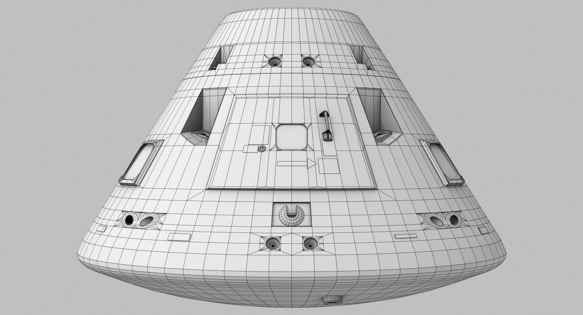 Apollo command module 3D model - TurboSquid 1379101