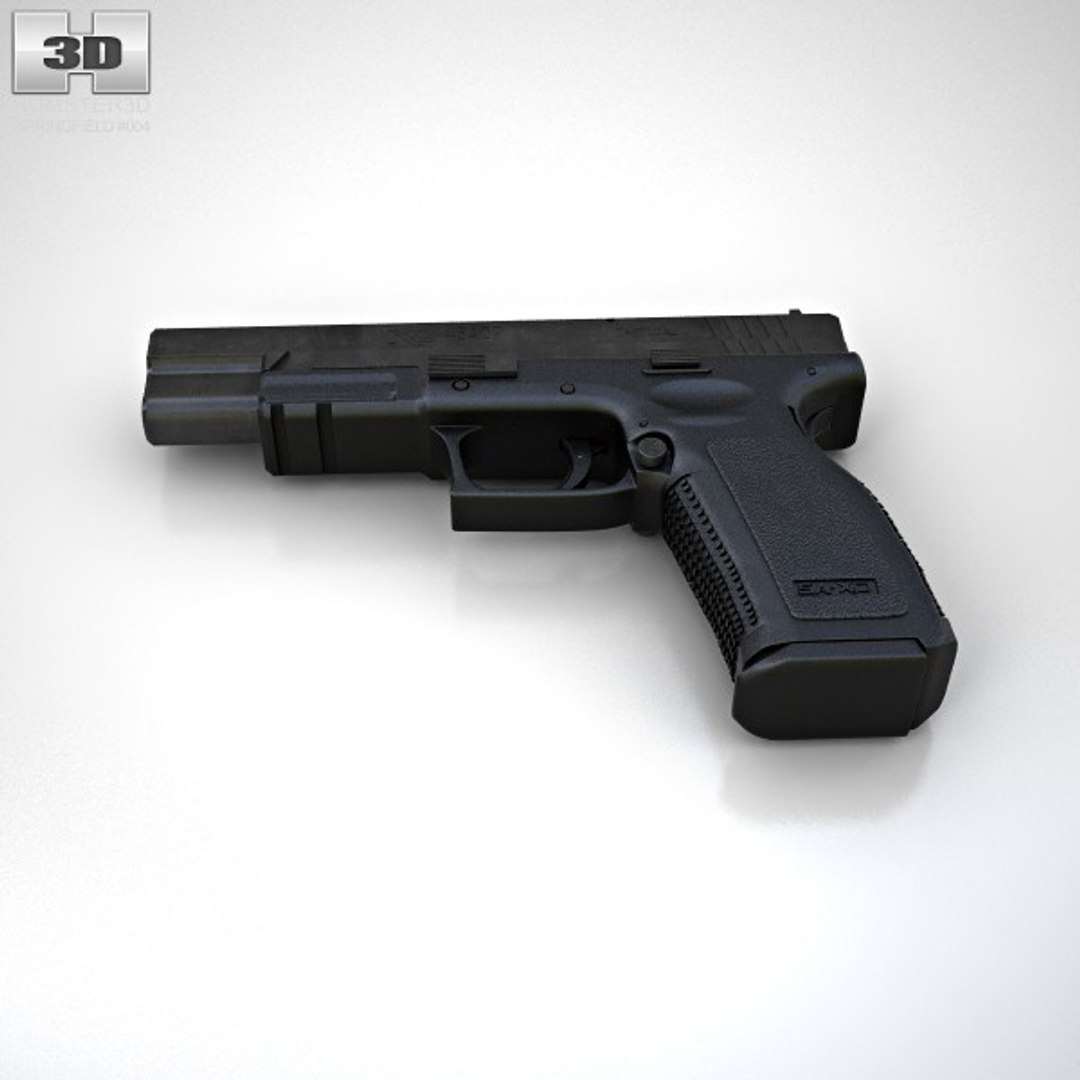 hs2000 springfield armory 3d 3ds
