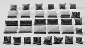 cushions and seat 3D model
