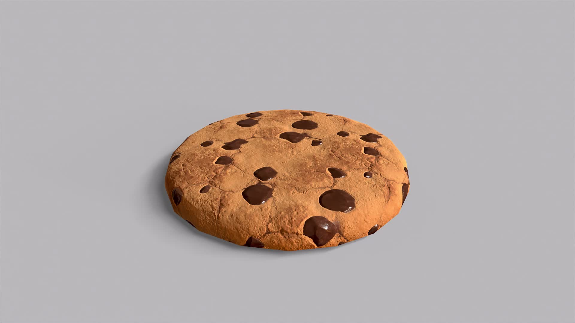 Chocolate Chip Cookie 3D - TurboSquid 2096570