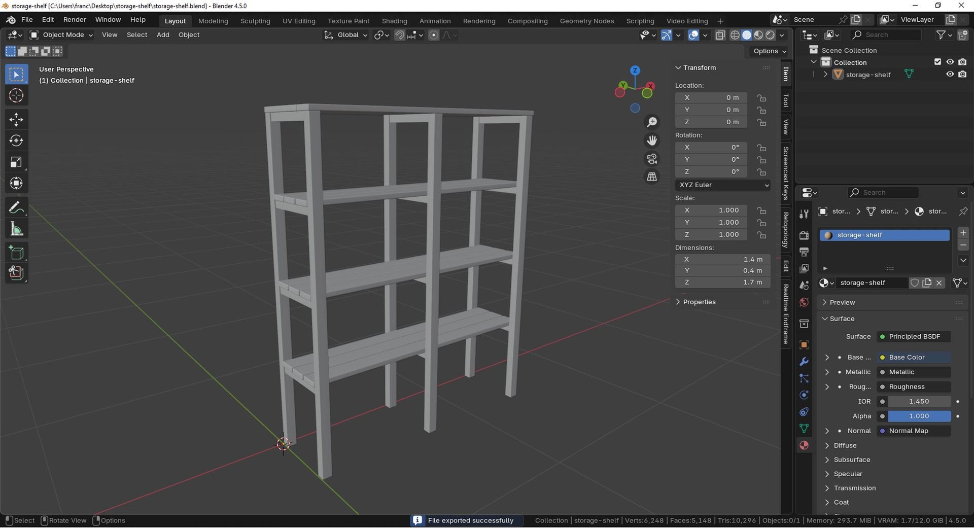 Storage shelf model https://p.turbosquid.com/ts-thumb/dt/rQWO8U/wa/tsstorageshelf08/jpg/1770058164/1920x1080/fit_q87/41fd55a6b8d664eade5a9b3317f158ce917db0c8/tsstorageshelf08.jpg