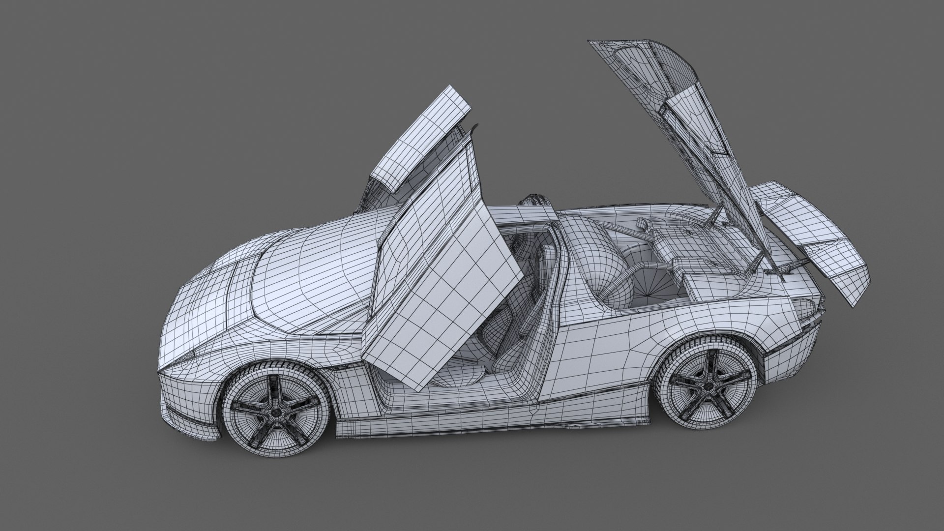 3D Tesla Roadster 2028 Concept - TurboSquid 2640915