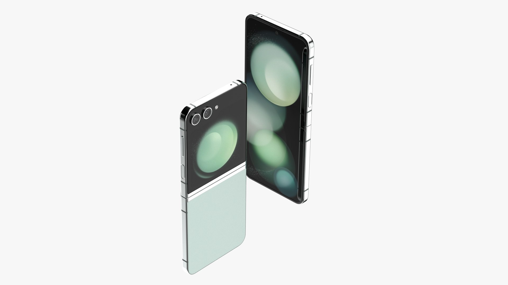 3D model Samsung Galaxy Z Flip 5 Light Green https://p.turbosquid.com/ts-thumb/dt/z27hGk/3U/mint03/jpg/1693165027/1920x1080/fit_q87/439692310233febceee7baa9fc5039e646babfd3/mint03.jpg
