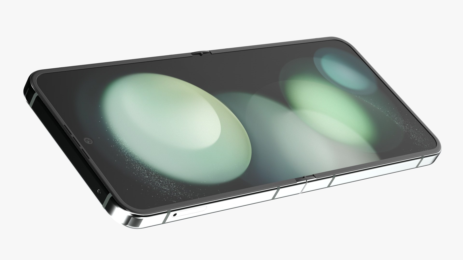 3D model Samsung Galaxy Z Flip 5 Light Green https://p.turbosquid.com/ts-thumb/dt/z27hGk/Mq/mint06/jpg/1693165027/1920x1080/fit_q87/ecaff4c0704a8df7f199e8d799476bd2862f64fe/mint06.jpg