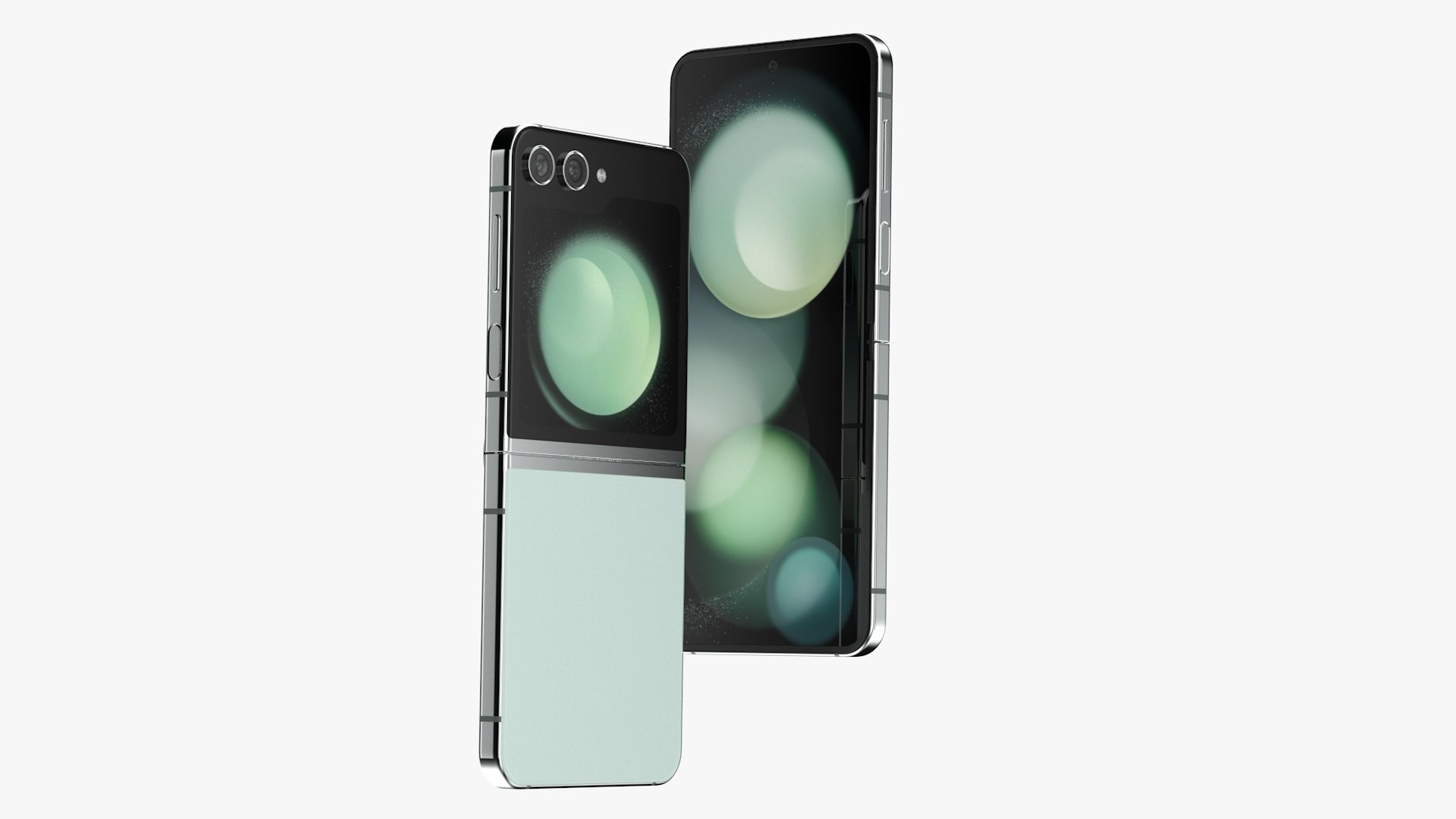 3D model Samsung Galaxy Z Flip 5 Light Green https://p.turbosquid.com/ts-thumb/dt/z27hGk/PO/mint04/jpg/1693165027/1920x1080/fit_q87/7accc468288b40507c39326c29c3fc7bb281c9b5/mint04.jpg