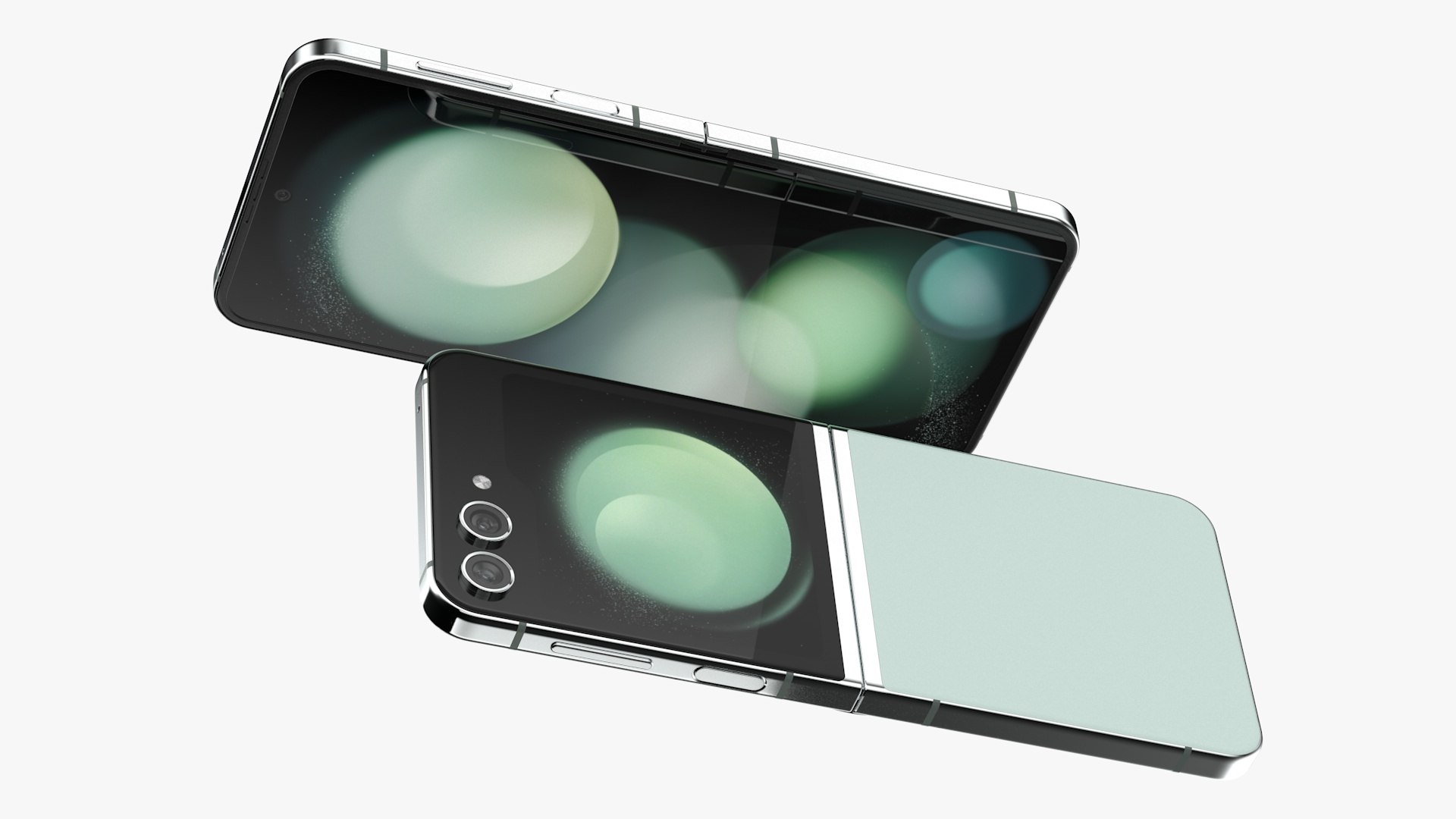 3D model Samsung Galaxy Z Flip 5 Light Green https://p.turbosquid.com/ts-thumb/dt/z27hGk/el/mint02/jpg/1693165026/1920x1080/fit_q87/42e8229249bb3421473499717429dbfb0bc6581f/mint02.jpg