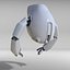 3D droid bot model