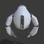 3D droid bot model