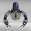 3D droid bot model
