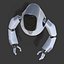 3D droid bot model
