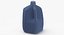 Plastic Milk Carton 02 Blank Blue Green and Red Label 3D model