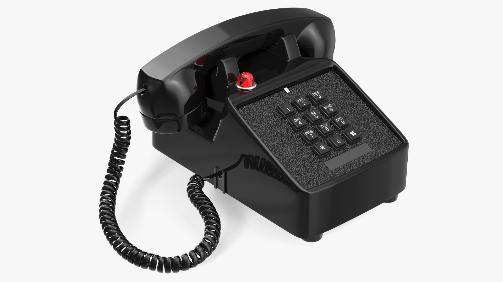Retro Telephone 3D model preview