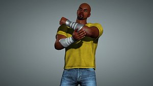3D Luke Cage model