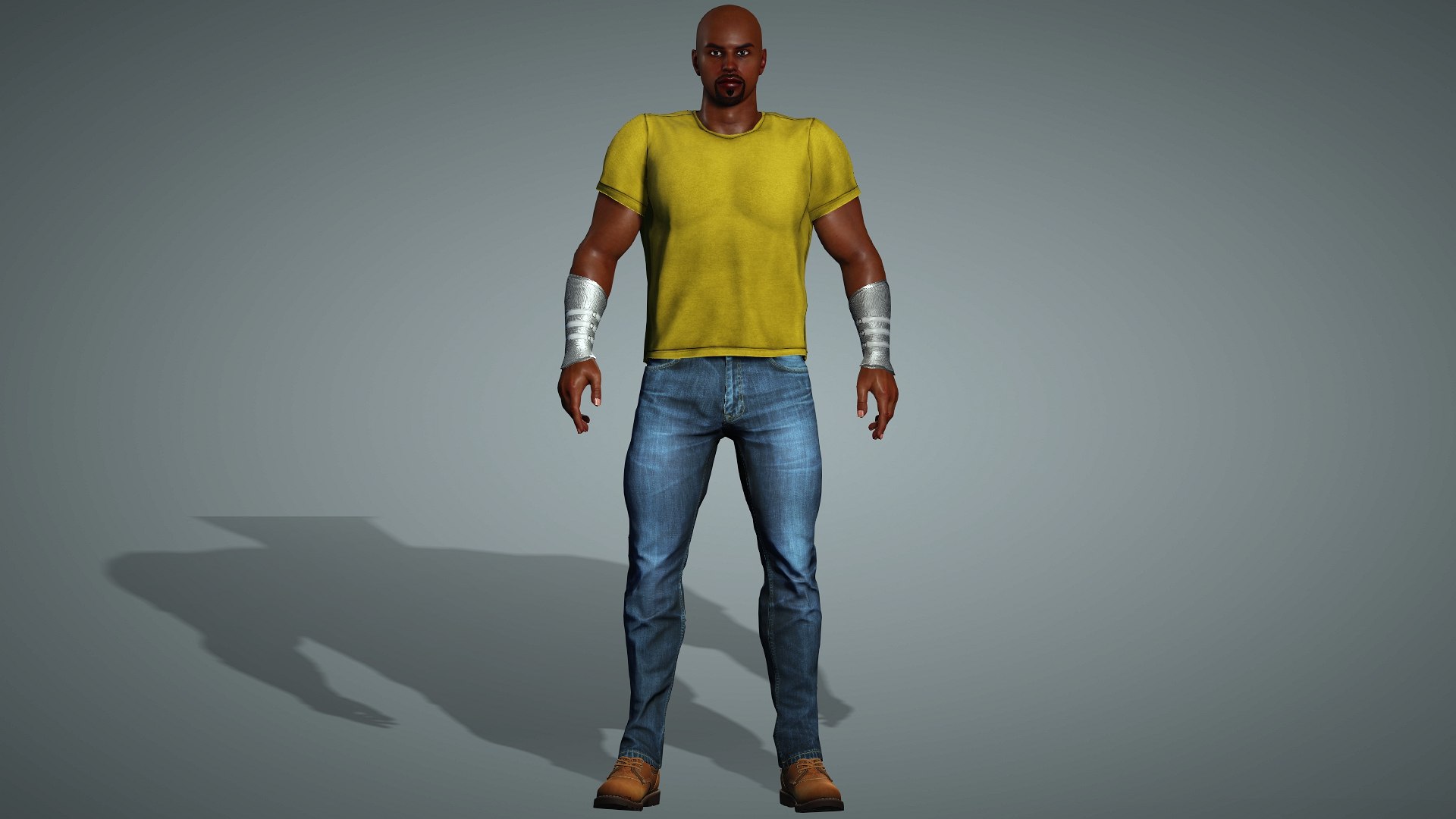 3D Luke Cage model https://p.turbosquid.com/ts-thumb/du/270QRy/r8/14/jpg/1736121530/1920x1080/fit_q87/a0618918d61b5fcdf25b4ce45c336aca6fc79498/14.jpg