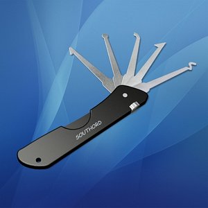 3d jackknife lock pick model