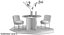 3D calliope dining table modern model