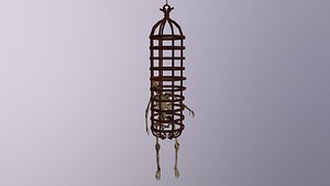Cage Skeleton 3D model