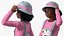 Street Style Black Child Girl Standing