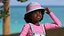 Street Style Black Child Girl Standing