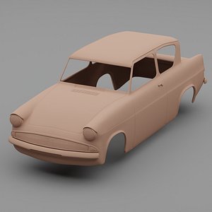 Classic car 3D model