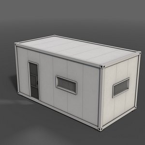 3D PBR Container House CB 20ft V1