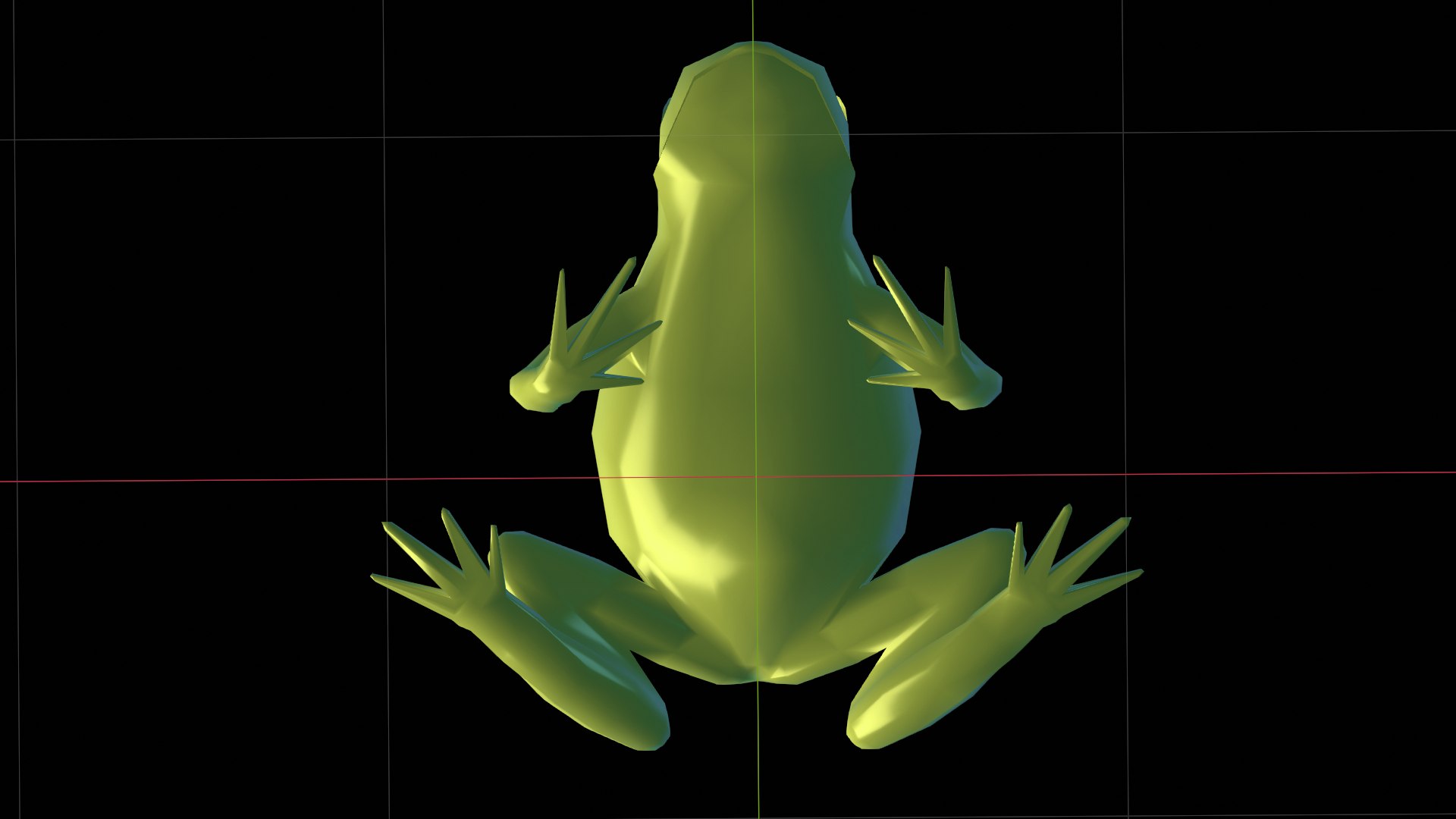 3D Frog Low Poly Base Mesh - TurboSquid 1823802