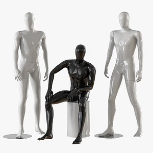 male mannequins model