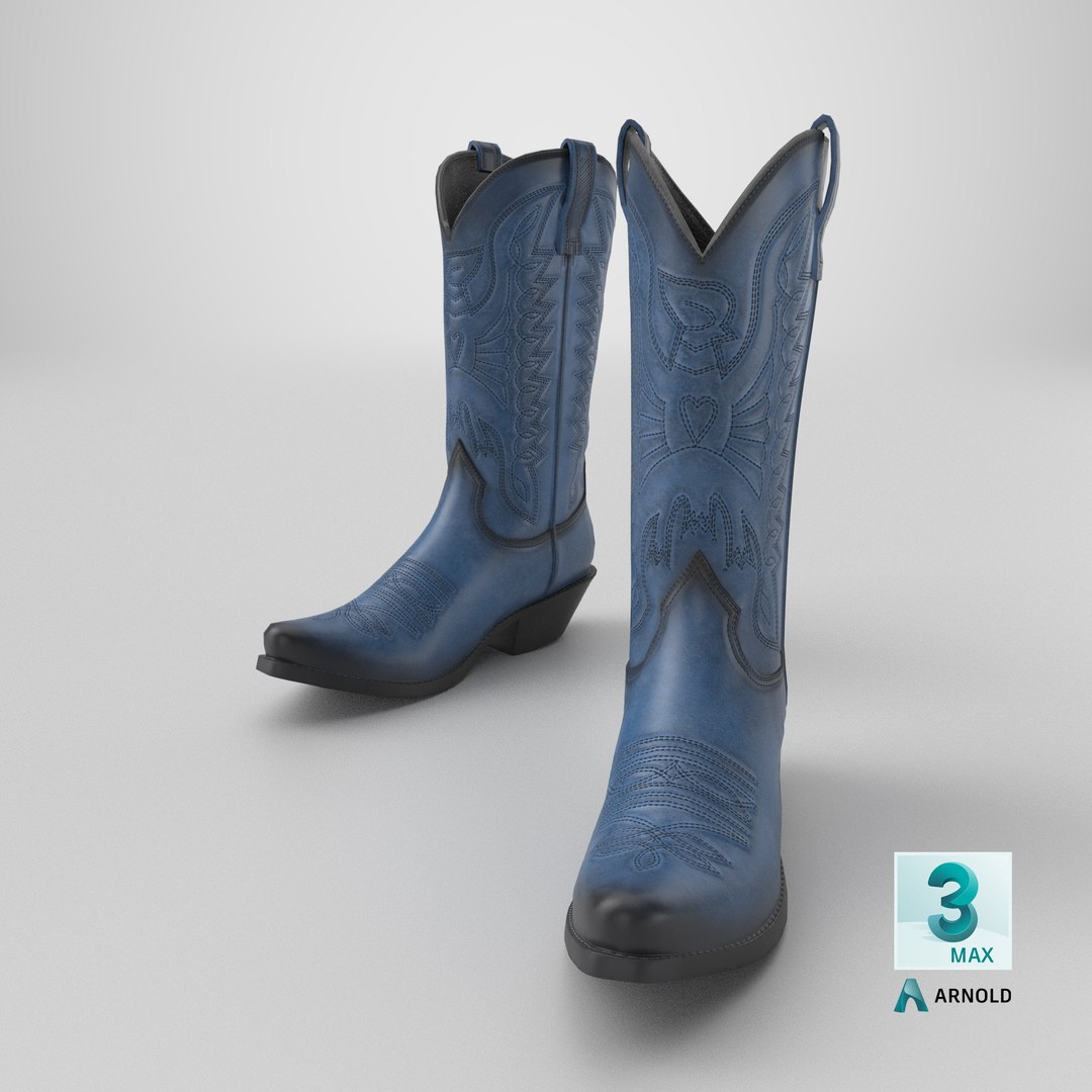 3D Blue Western Boots https://p.turbosquid.com/ts-thumb/du/FqGwCf/0n/stemcell_max_arnold_render/png/1771270677/1920x1080/fit_q87/942d3e97afe09e4a201e01bf8d65bb9835360296/stemcell_max_arnold_render.jpg