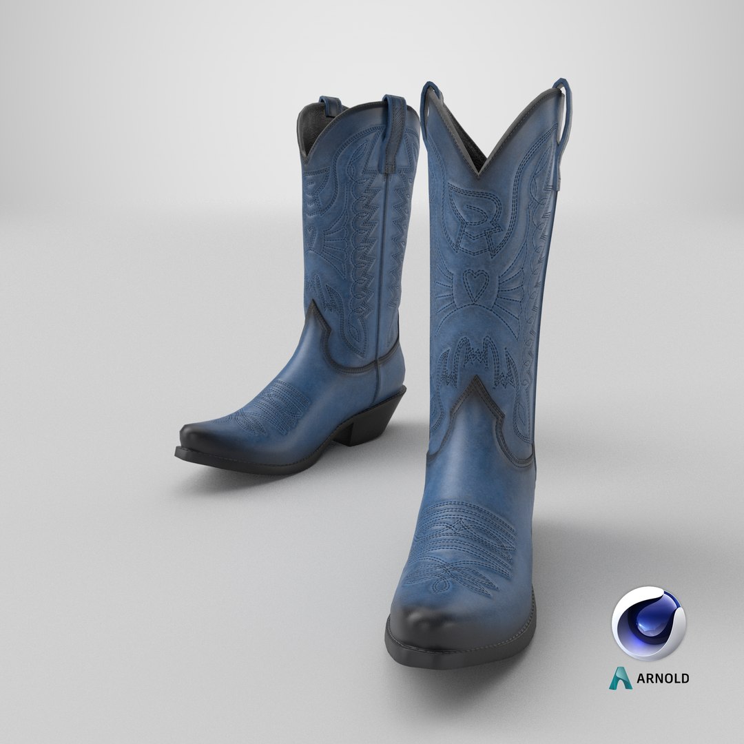 3D Blue Western Boots https://p.turbosquid.com/ts-thumb/du/FqGwCf/Io/stemcell_cinema_4d_arnold_render/png/1771270672/1920x1080/fit_q87/cfcfb5cf4cf5b4c0447def71e13696f77522507c/stemcell_cinema_4d_arnold_render.jpg