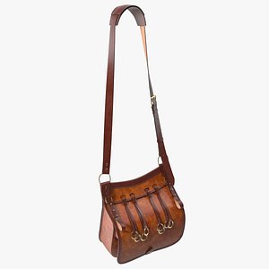 Leather Hunting Brown Handmade Bag