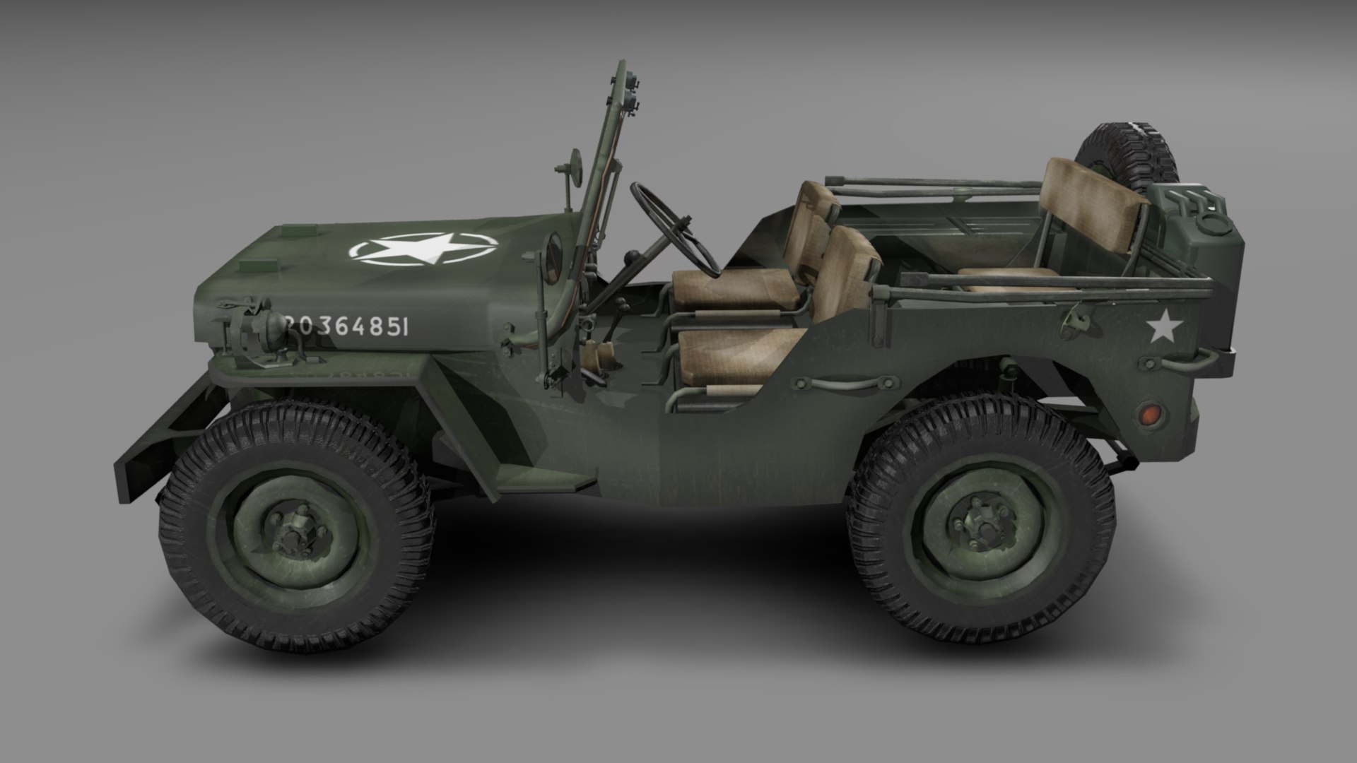 3D Jeep - WWII model https://p.turbosquid.com/ts-thumb/du/Isf1lJ/Jo/cm_willys_jeep_product_shot_2/png/1770623035/1920x1080/fit_q87/eb77c8e2645878b6ba590e41d07f361d708f63e7/cm_willys_jeep_product_shot_2.jpg