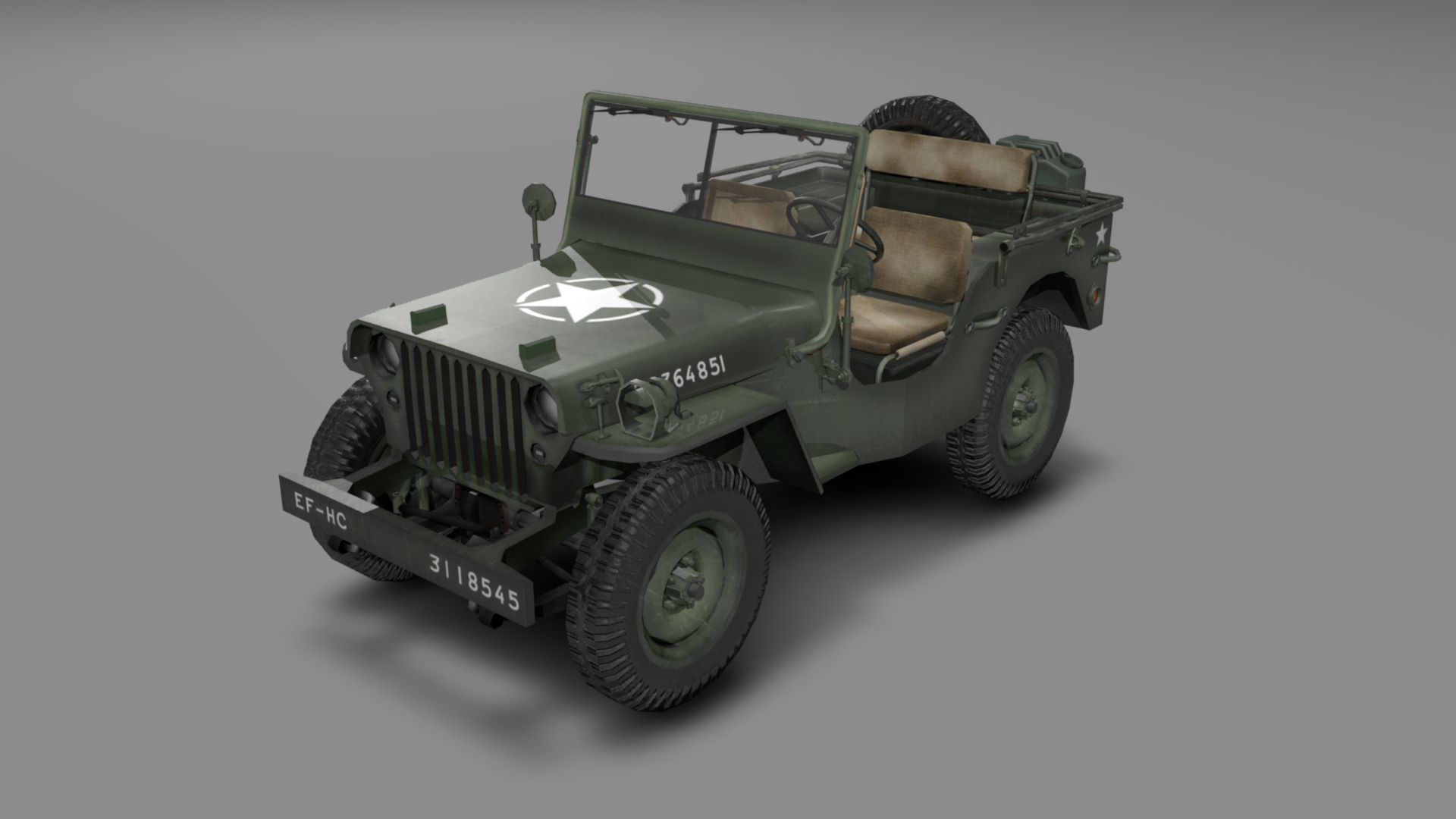 3D Jeep - WWII model https://p.turbosquid.com/ts-thumb/du/Isf1lJ/Ld/cm_willys_jeep_turntable0/png/1770622981/1920x1080/turn_fit_q99/8585ee0e170197999e2de26e30b235e6983b291b/cm_willys_jeep_turntable0-1.jpg