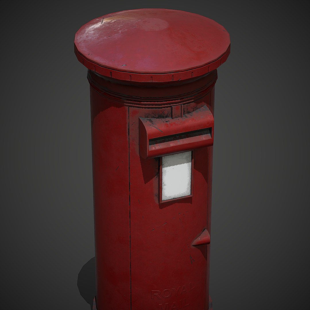 Letterbox PBR Game Ready 3D model - TurboSquid 1763757