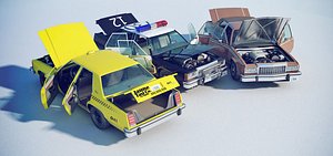 Ford Crown Victoria 1985 (Police, Taxi & Civilian)