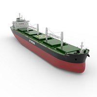 Bulk Carrier Cargo Ship