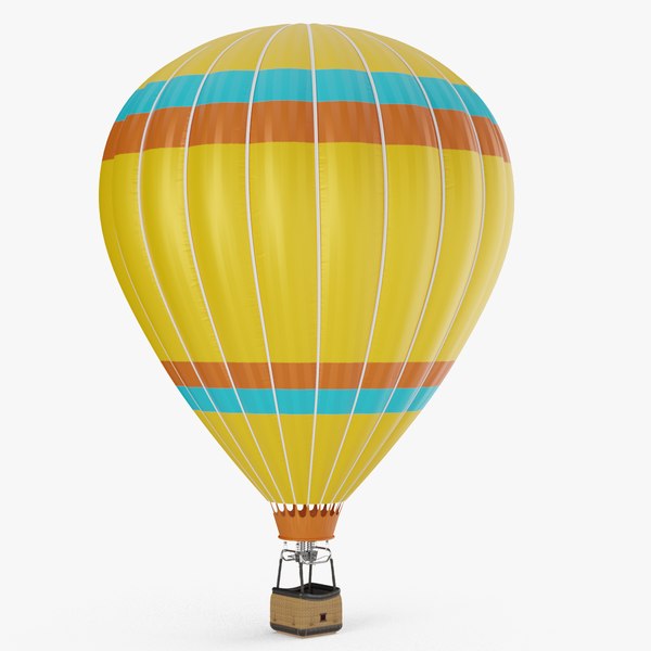 3D Hot Air Balloon model