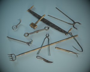 Medieval Torture Tools PBR