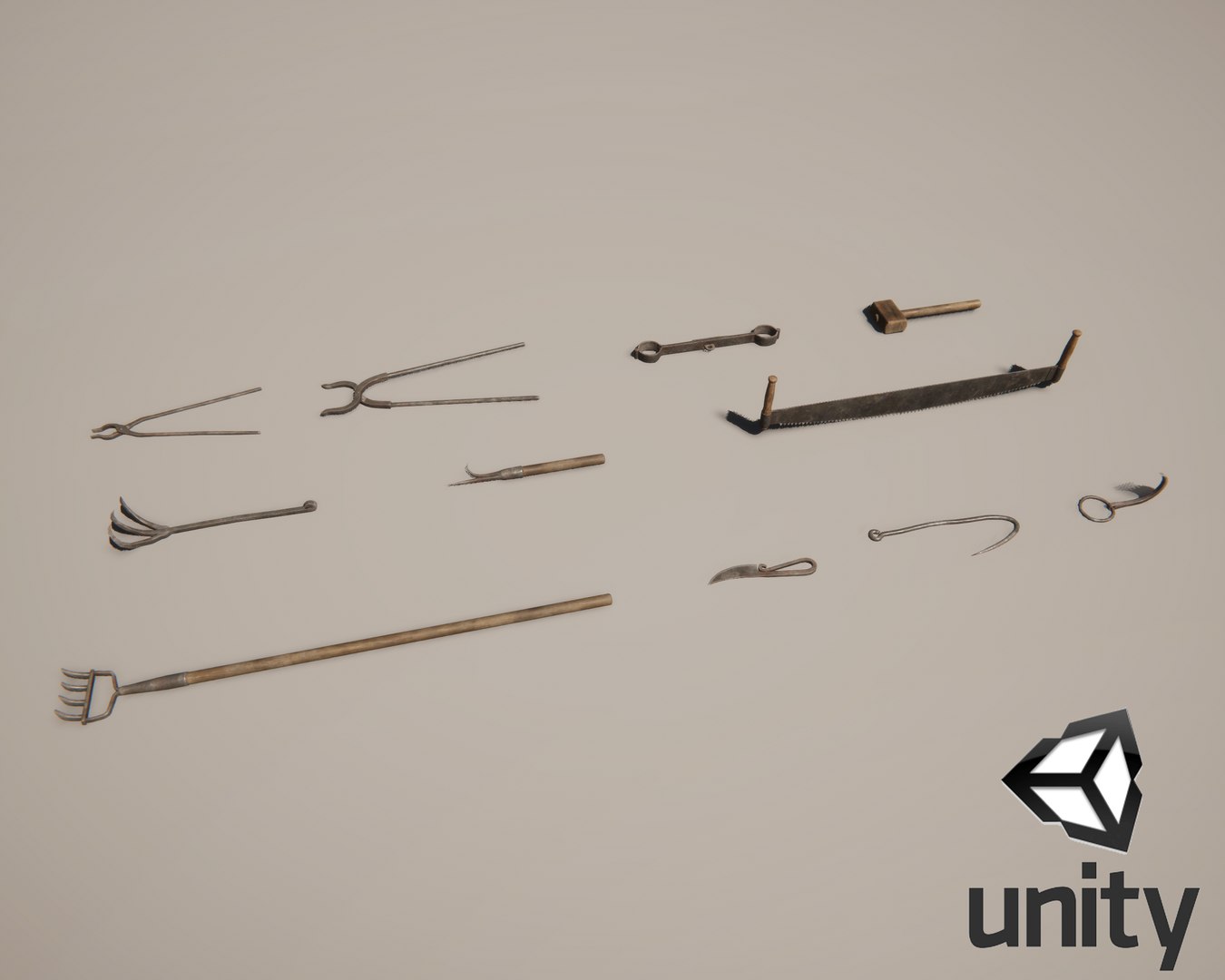 3D Medieval Torture Tools PBR model - TurboSquid 1793375