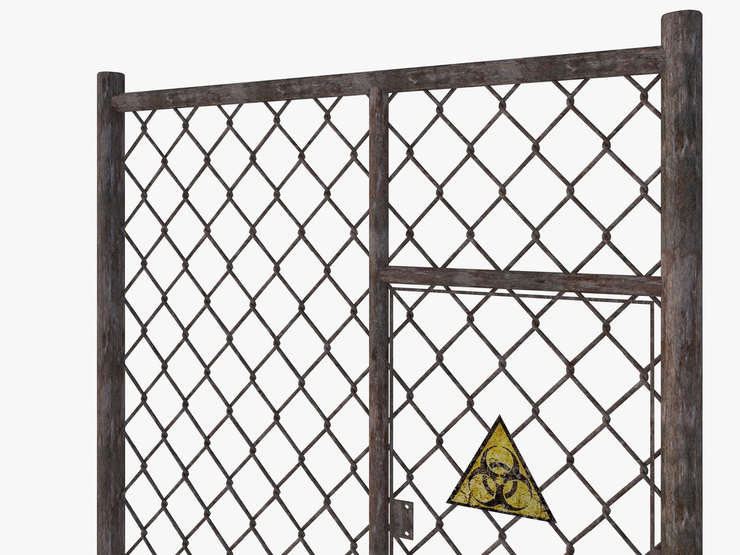 3D Barbed Wire fence collection model TurboSquid 1857244
