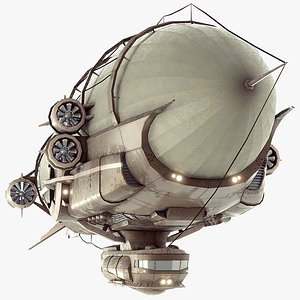 Steampunk Multi-Functional Airship