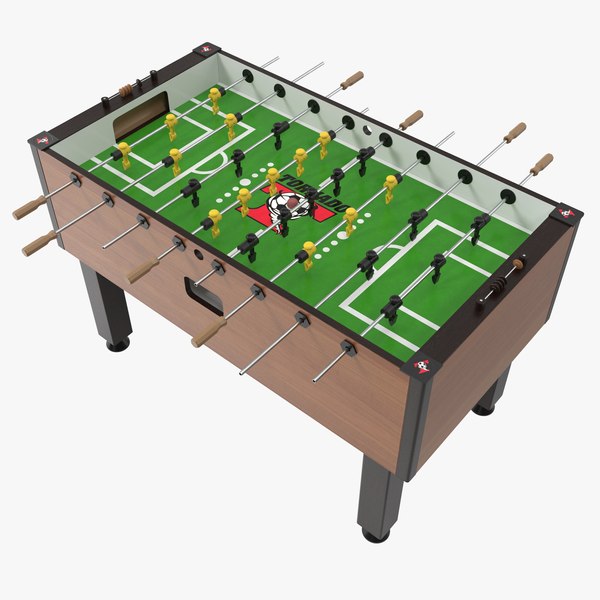 tornado elite foosball table 3D model